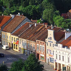 Kamienice przy rynku w Lidzbarku Warmińskim